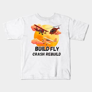 RC planes Kids T-Shirt